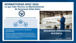 Normatividad AFAC 2024: Lo que Todo Técnico en Mantenimiento de Aeronaves Debe Saber sobre las Nuevas Regulaciones